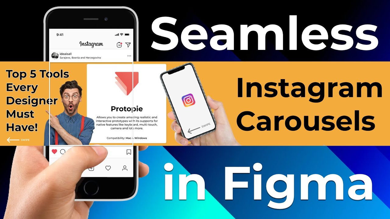 How to Create Seamless Instagram Carousels in Figma