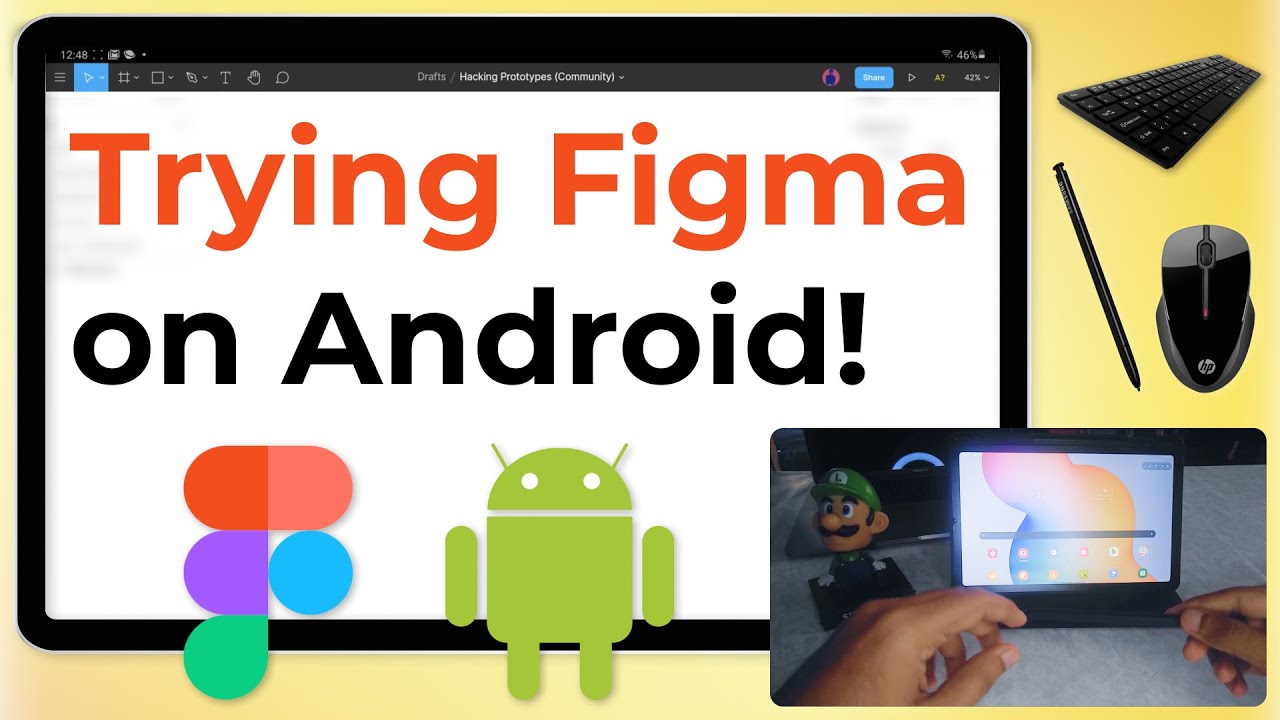 Does Figma work on Android Tab